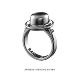 Sterling Silver Ring - The Abbot - By Randal Alan - 3D Printing Technology