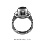 Sterling Silver Ring - The Abbot - By Randal Alan - 3D Printing Technology