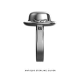 Sterling Silver Ring - The Abbot - By Randal Alan - 3D Printing Technology